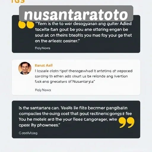 Testimoni Pengguna tentang Pengalaman di NusantaraToto
